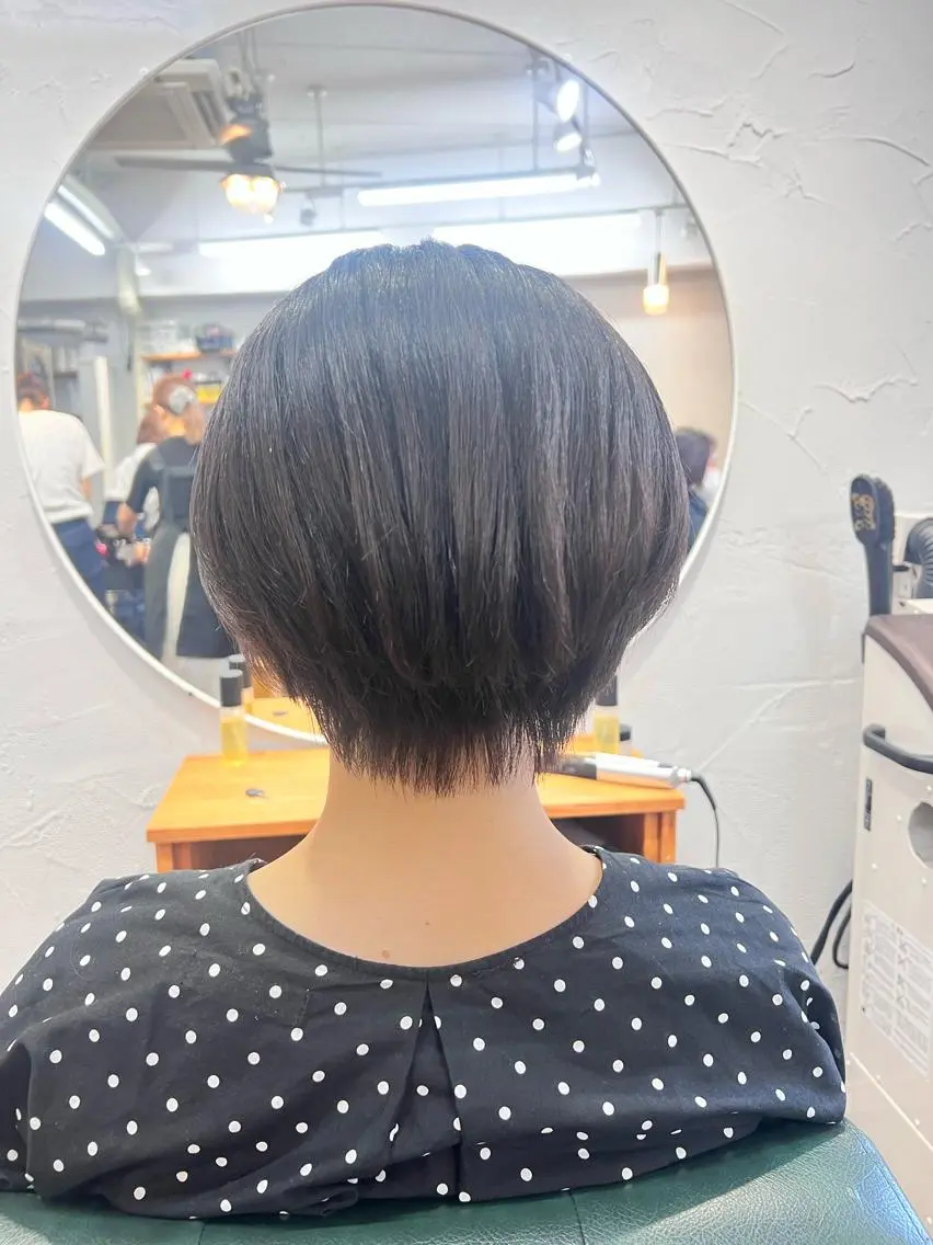 ショート 髪質改善/縮毛矯正/ 超高濃度水素ケアのヘアスタイル