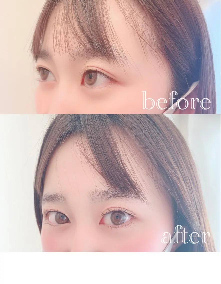 マツエク・マツパ ナチュラル まつげパーマ 下まつげエクステ マツエク H eyelashの眉毛・アイブロウイメージ