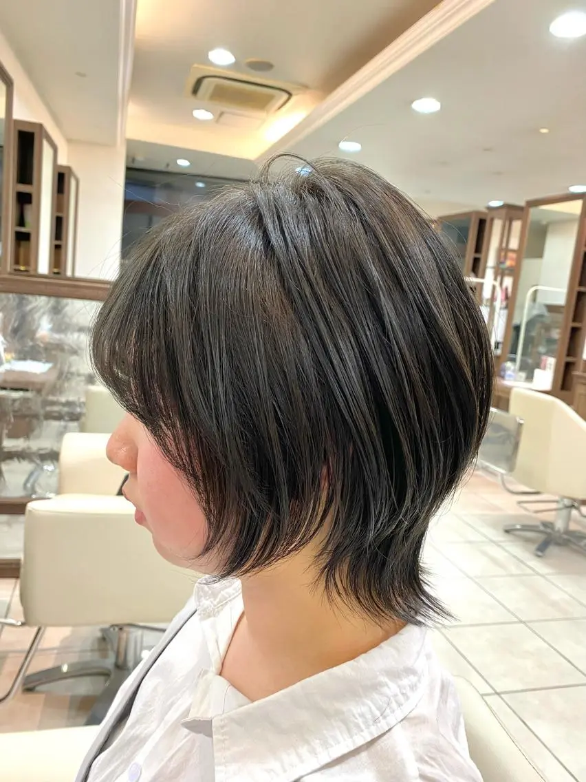 ショート カット ヘアカラー トリートメント 《大人気髪質改善》 プログレス国分寺店のヘアスタイル