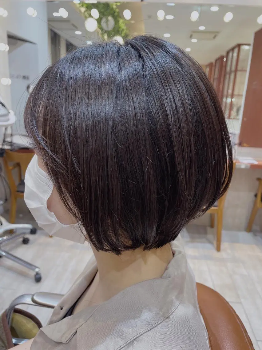 ショート ショートボブ ボブ ショートヘア カット トリートメント 🦖鶴岡 香純🦖のヘアスタイル