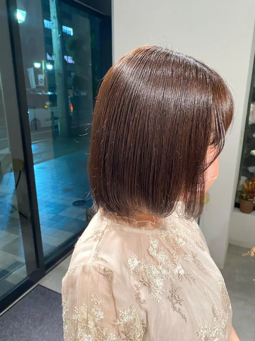ショート カラー ブラウンカラー オスズ 🎀´-のヘアスタイル