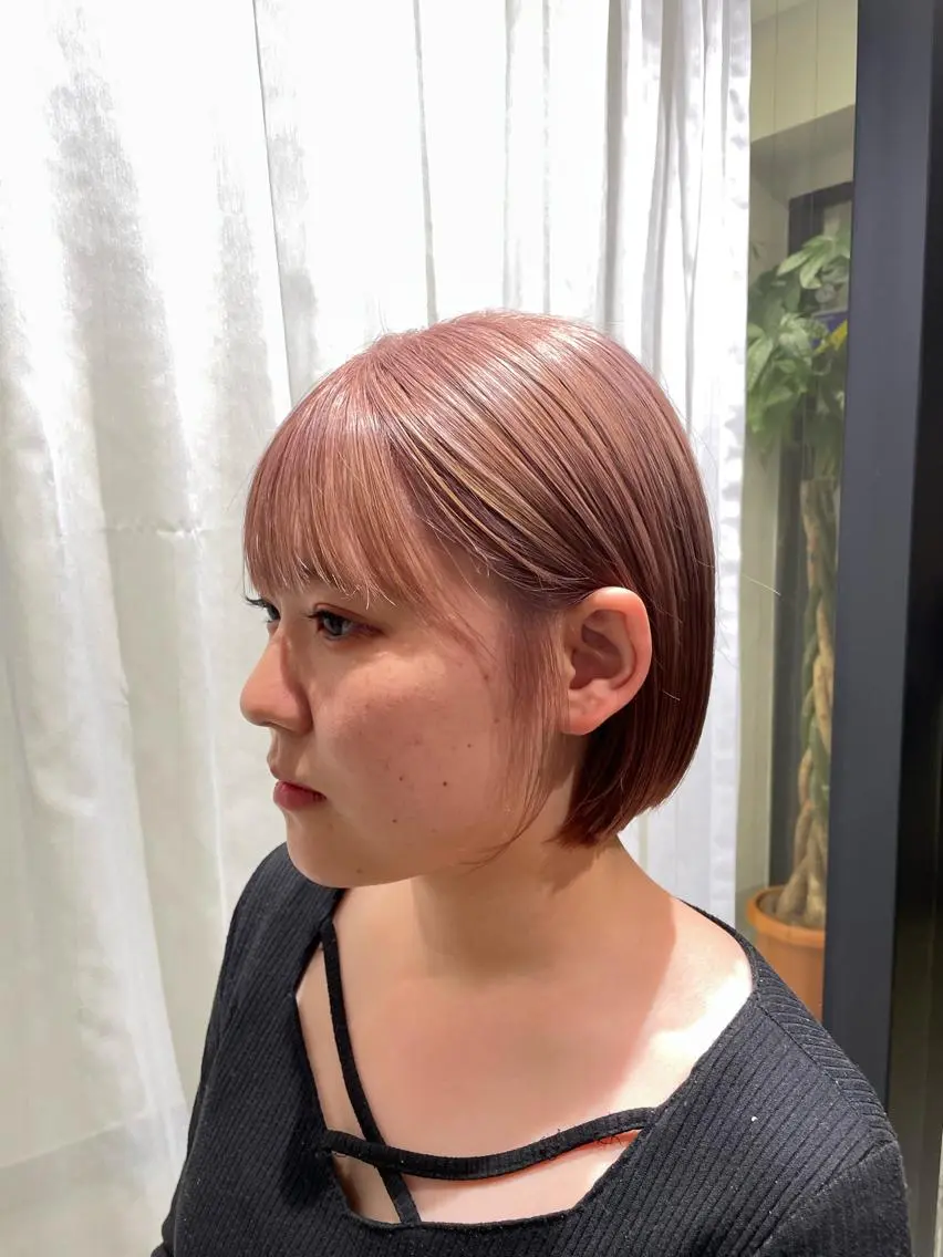 カラー 透け感カラー/ SUのヘアスタイル