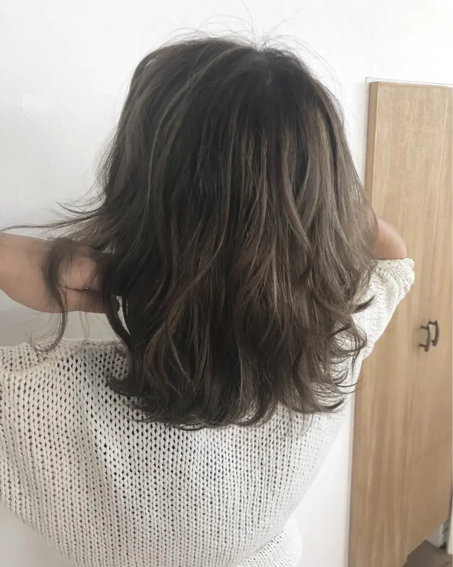 カラー カット ヘアカラー トリートメント 伊藤かな 🫧 髪質改善/ヘッドスパのヘアスタイル