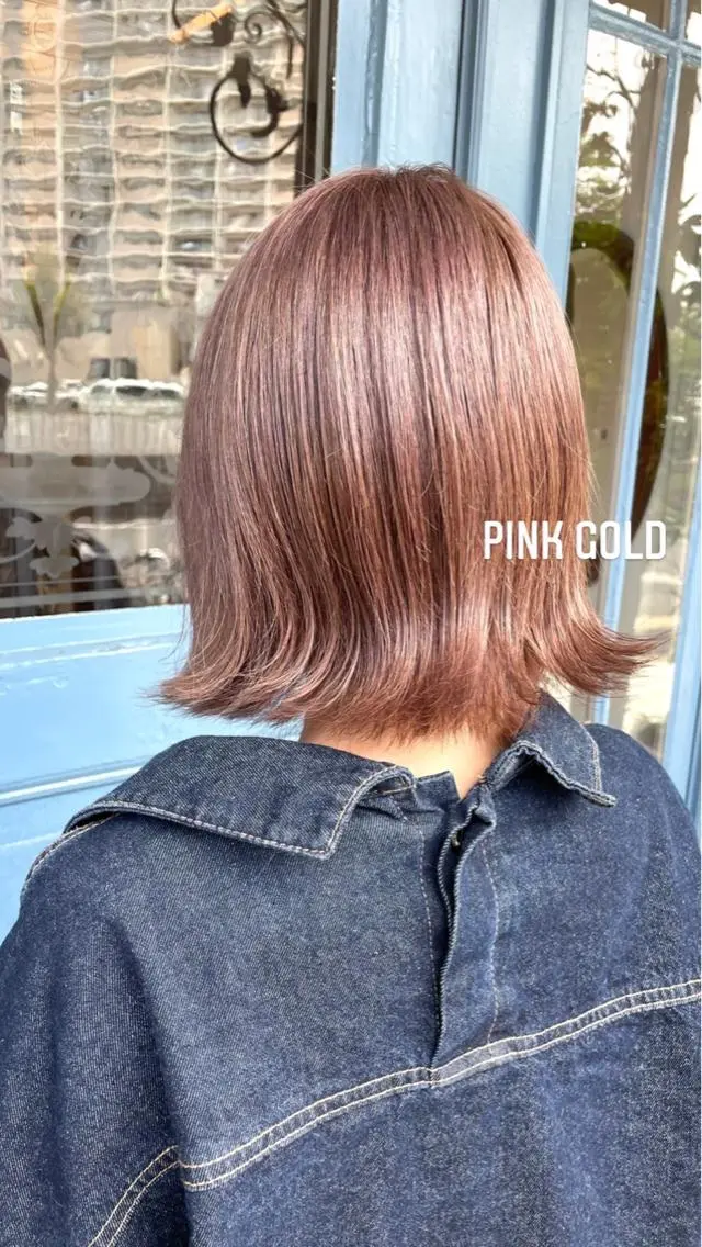 ショート カラー カット ヘアカラー トリートメント tasty priv ate gardenのヘアスタイル