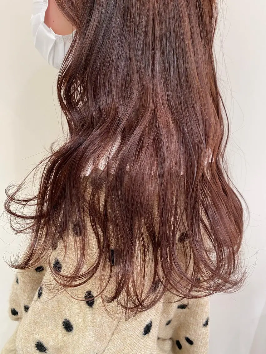 ロング カラー 銀座メンズ専門🖤 叶奈々のヘアスタイル