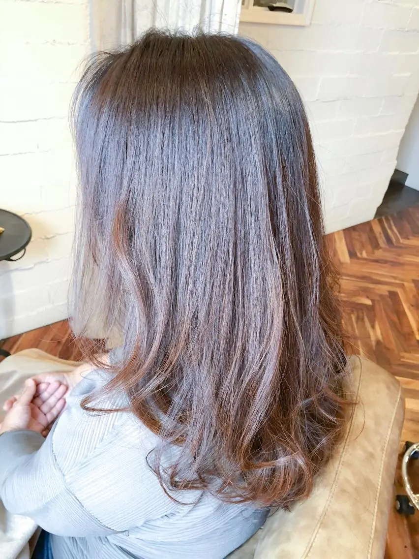 ロング パーマ 口コミ評価4.9⭐︎ カワナベ マサシのヘアスタイル