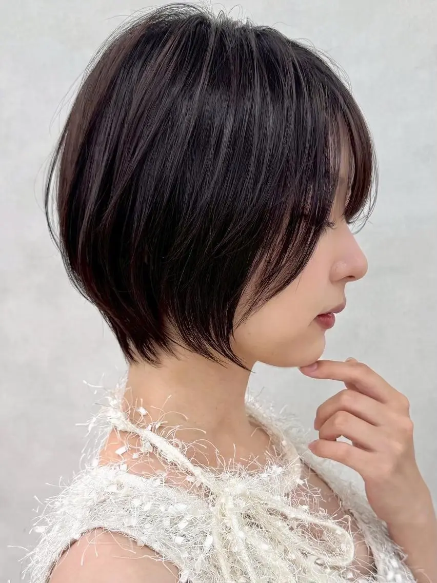 ショート 似合わせカット ショートヘア ショート✂️ボブ✂️ 💎Ash茗荷谷💎のヘアスタイル
