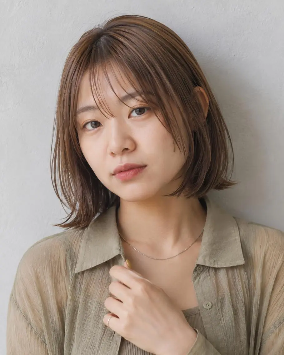 ミディアム メンズパーマカット モデル☆今川茉綾のヘアスタイル