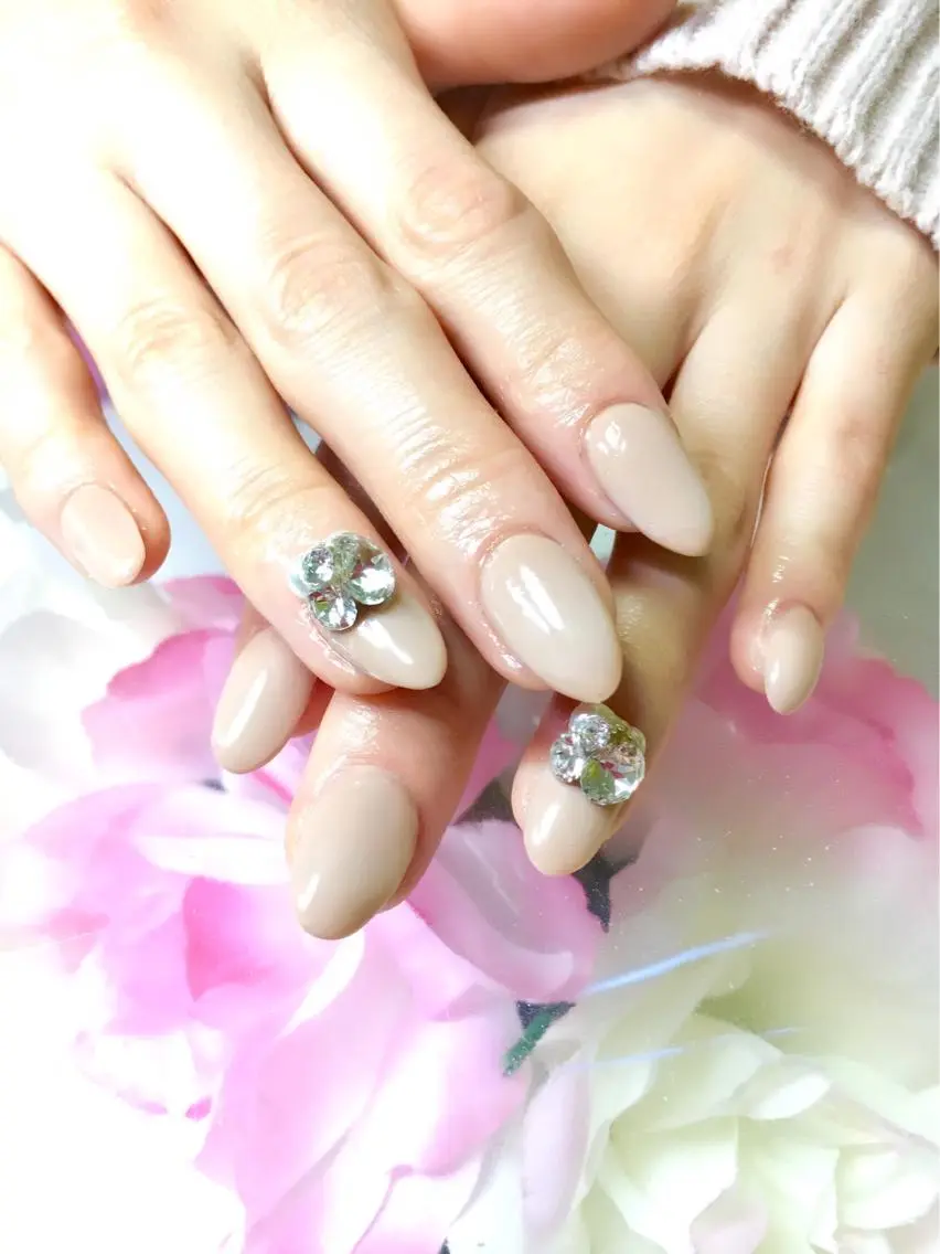 ネイル フットネイル ジェルネイル ミラーネイル パラジェル スカルプネイル clover nailのネイルデザイン