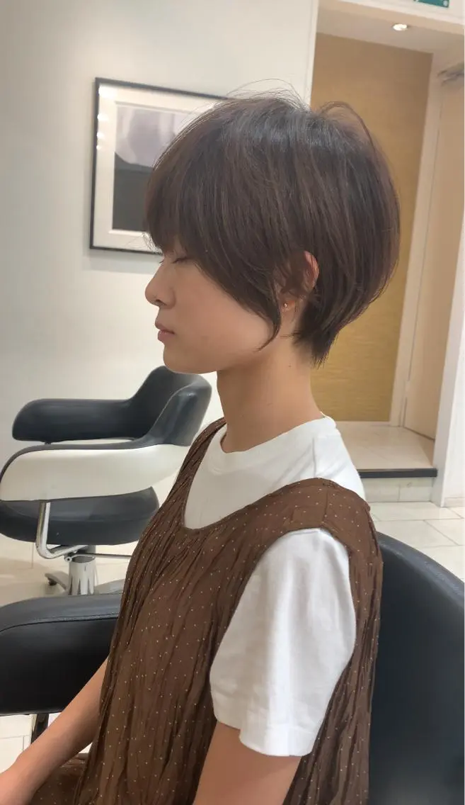 ショート 林 瑞起のヘアスタイル