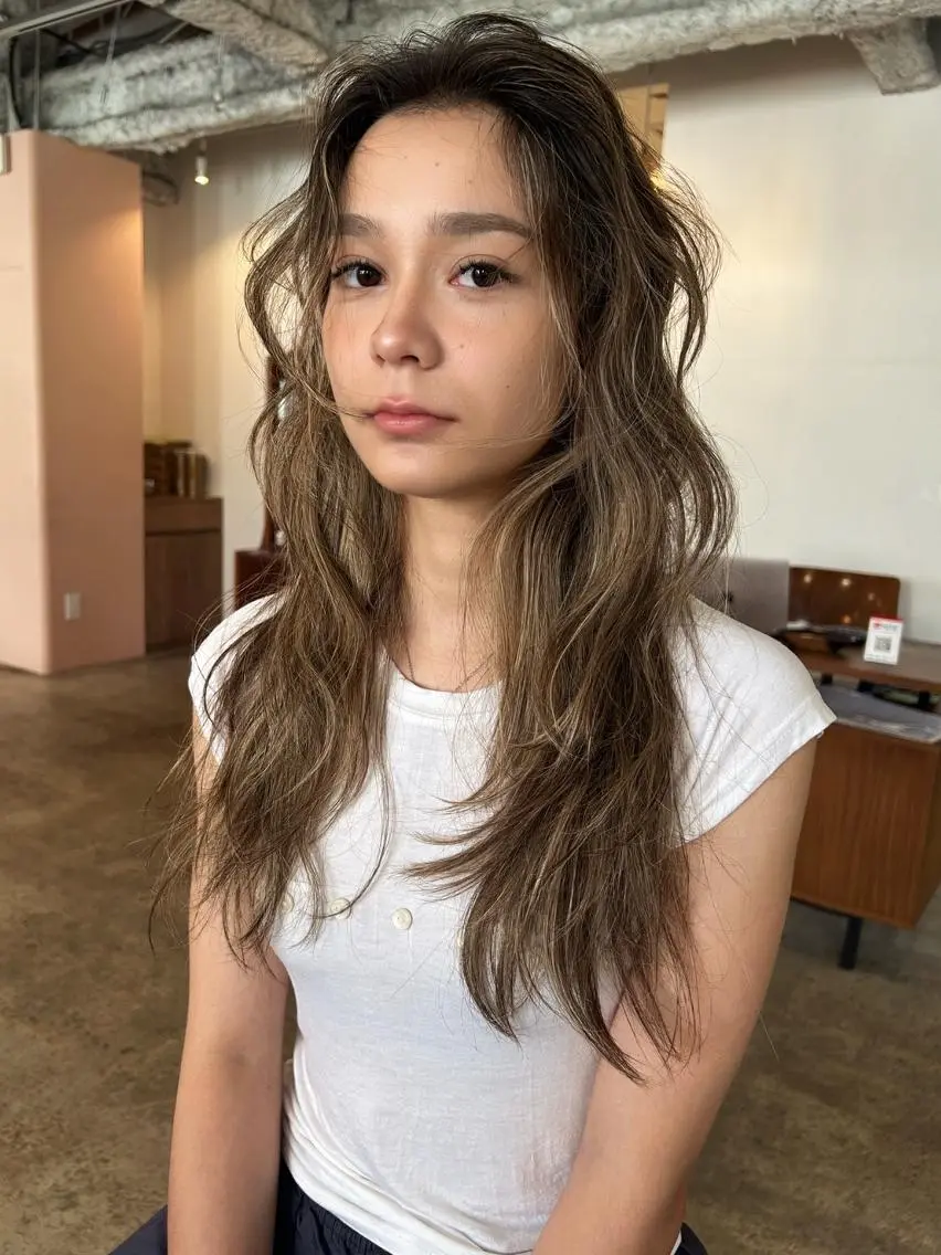 カラー パーマ ショートボブ アディクシーカラー ブリーチ ケアブリーチ デザインカラー カット CEINE+ officialのヘアスタイル