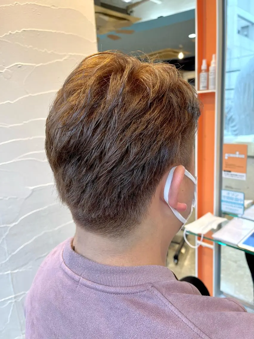 ショート カラー カット ヘアカラー うしだ かおるのヘアスタイル