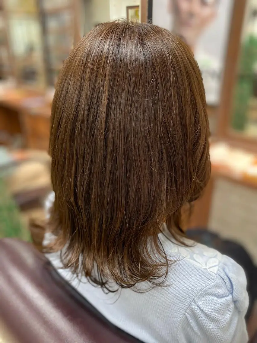 ミディアム HIRAGA MIKIのヘアスタイル