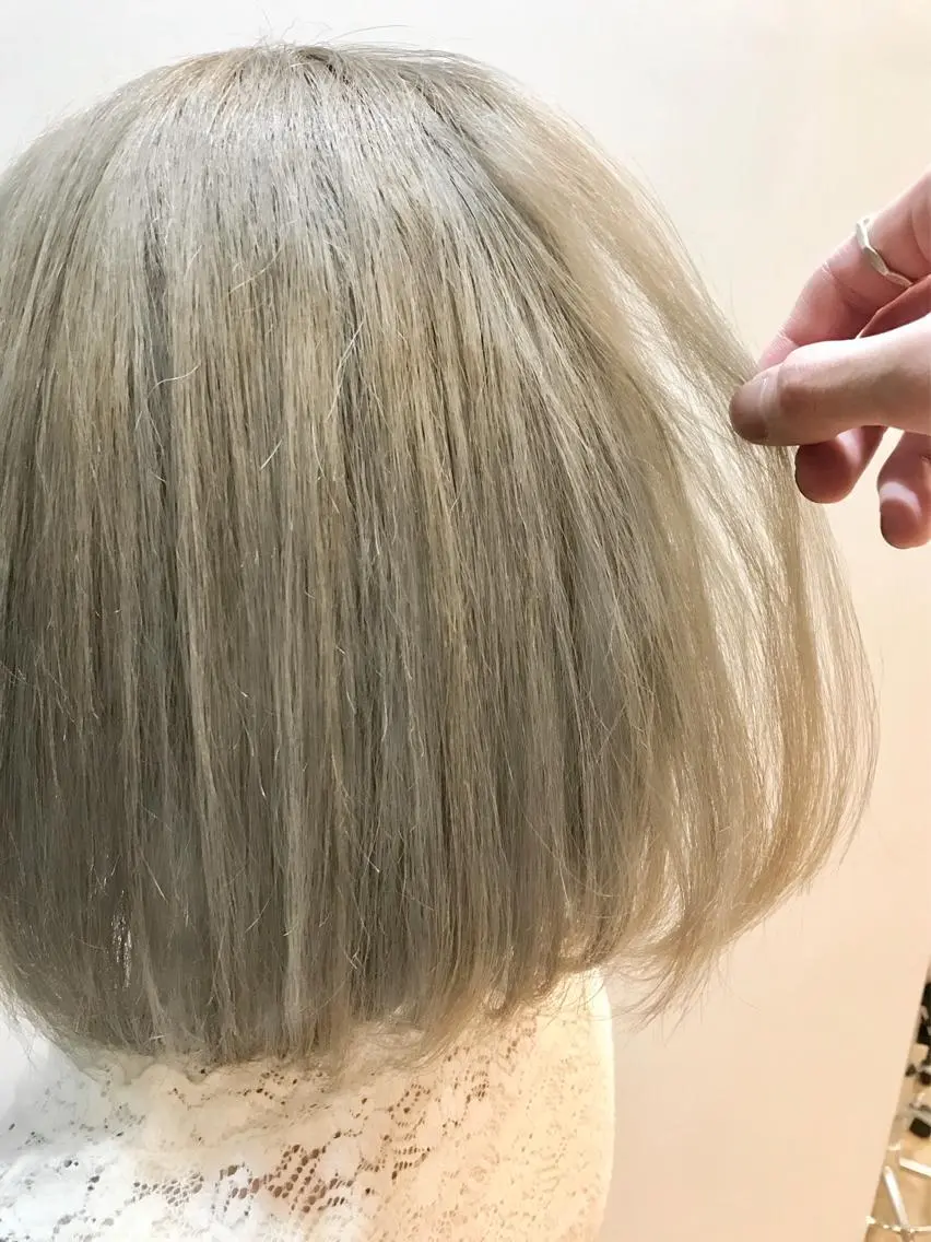 ショート ボブ カット ヘアカラー トリートメント 【Zina札幌大通】 店長　福間 和也のヘアスタイル
