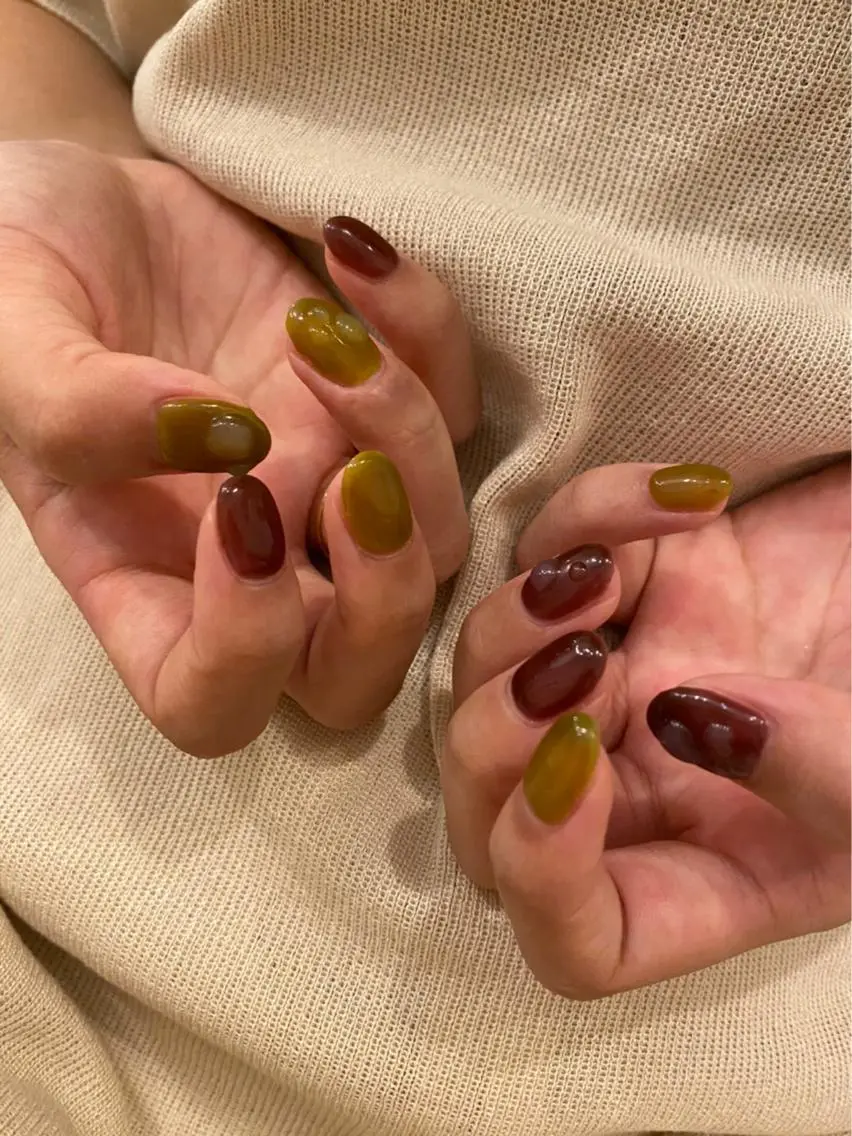 ネイル シンプルネイル NAIL Alaia SHIORIのネイルデザイン
