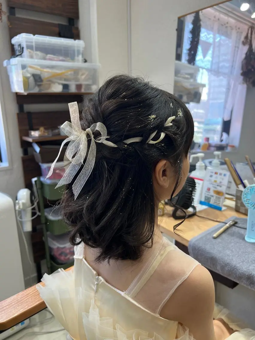 ミディアム ヘアアレンジ 山室 敬義のヘアスタイル
