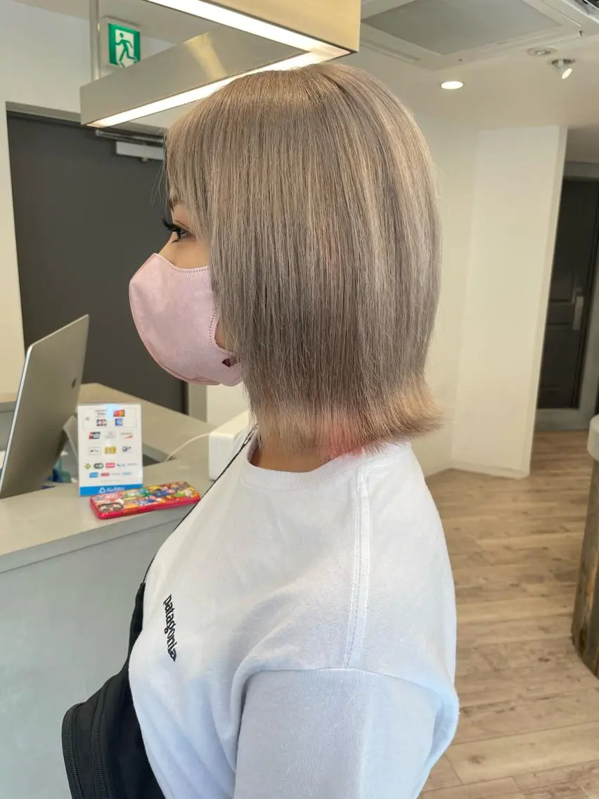 ショート ヘアカラー Loob.TOKYO MIYA🌈のヘアスタイル