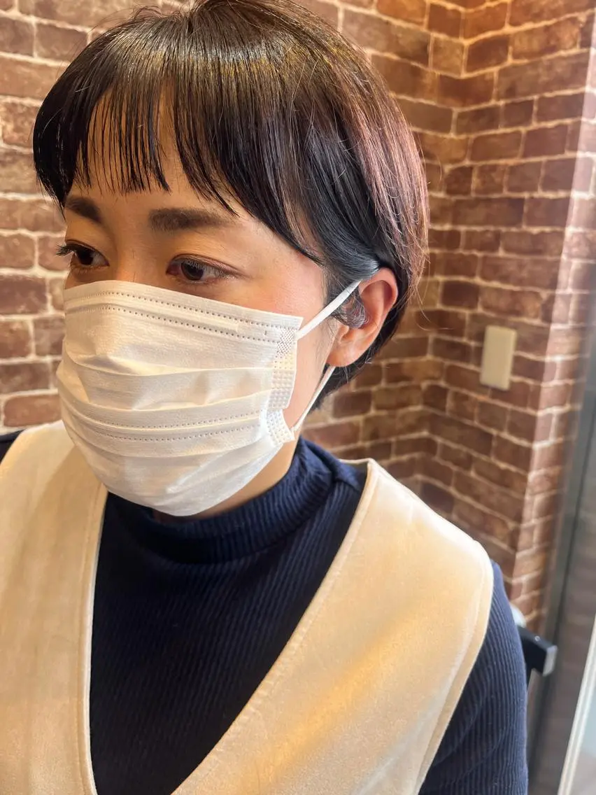 ショート カラー パーマ ヘアアレンジ メンズ キッズ ネイル マツエク・マツパ アイブロウ メンズブリーチ メンズハイライト メンズインナーカラー メンズ韓国風 ブリーチ 久木原 ゆりのヘアスタイル
