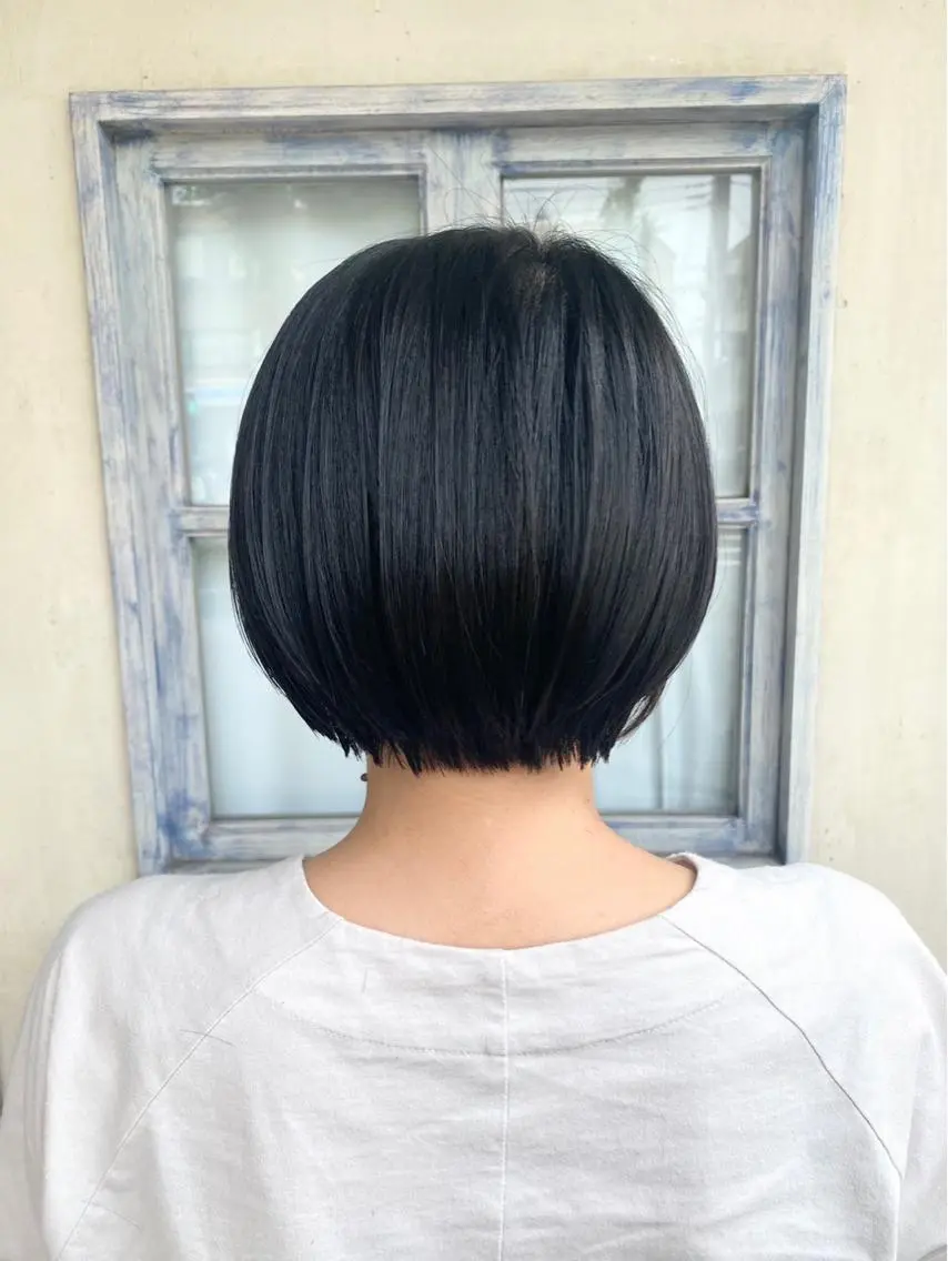 ショート ショートボブ ボブ ショートヘア 井上 日菜乃のヘアスタイル