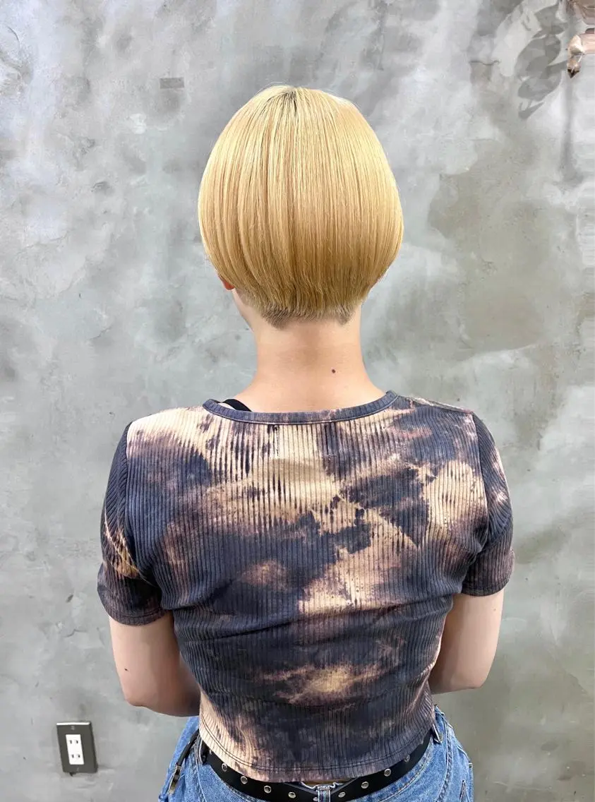 ショート カラー カット ヘアカラー 木村陸弥🌿似合わせ 再現性メンズヘアのヘアスタイル
