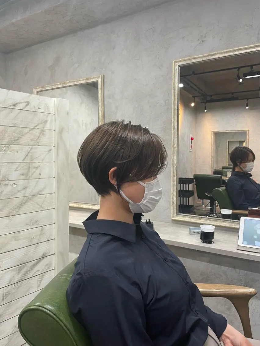 ショート 💎桑原勇志/ ショート/ハイトーンのヘアスタイル
