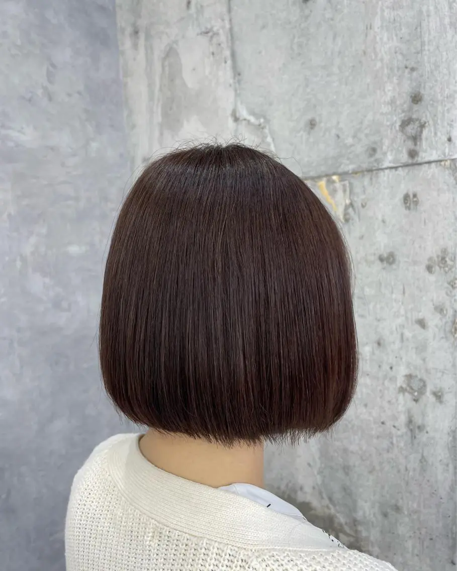 ショート ボブ 中溝 トシミのヘアスタイル