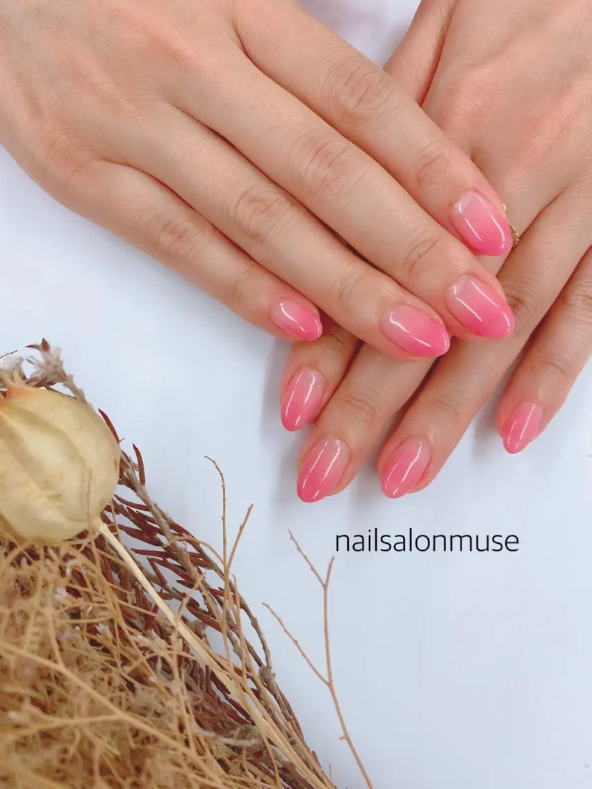 ネイル ジェルネイル パラジェル ハンドネイル Nail salon Museのネイルデザイン