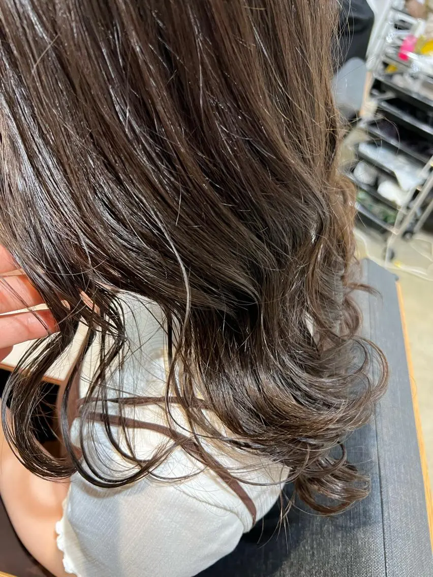 セミロング カラー ベージュカラー 🌷レイヤーカット/ フルキシオリ🌷のヘアスタイル