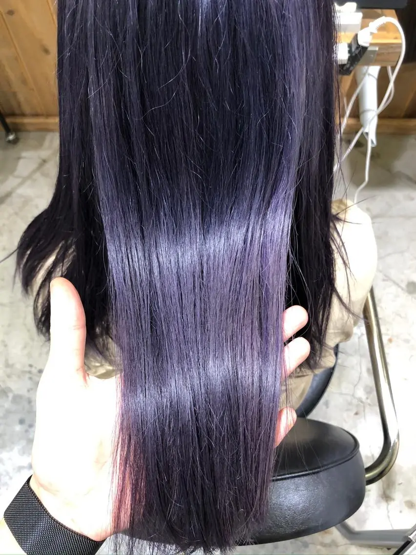ロング カラー ブリーチ ケアブリーチ ロング 舘野 太嘉宏のヘアスタイル