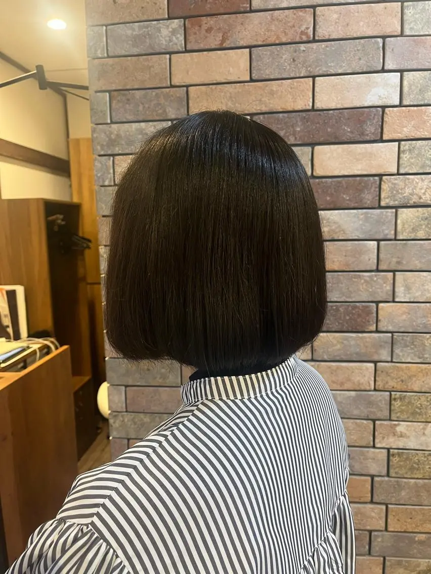 ショート 髪質改善 トリートメント 酸熱トリートメント 艶カラー推し! なかはらあかりのヘアスタイル