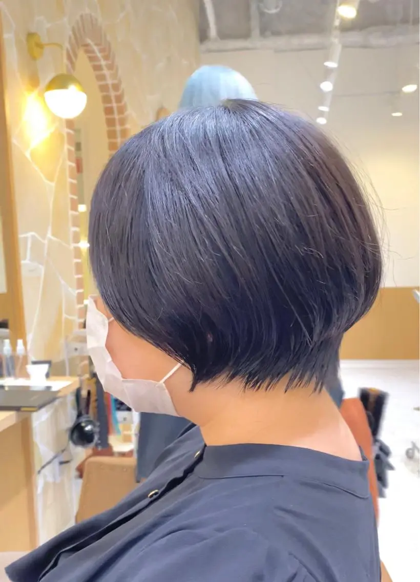 ショート ショートボブ ボブ 似合わせカット ショートヘア 坂井 茅聖のヘアスタイル