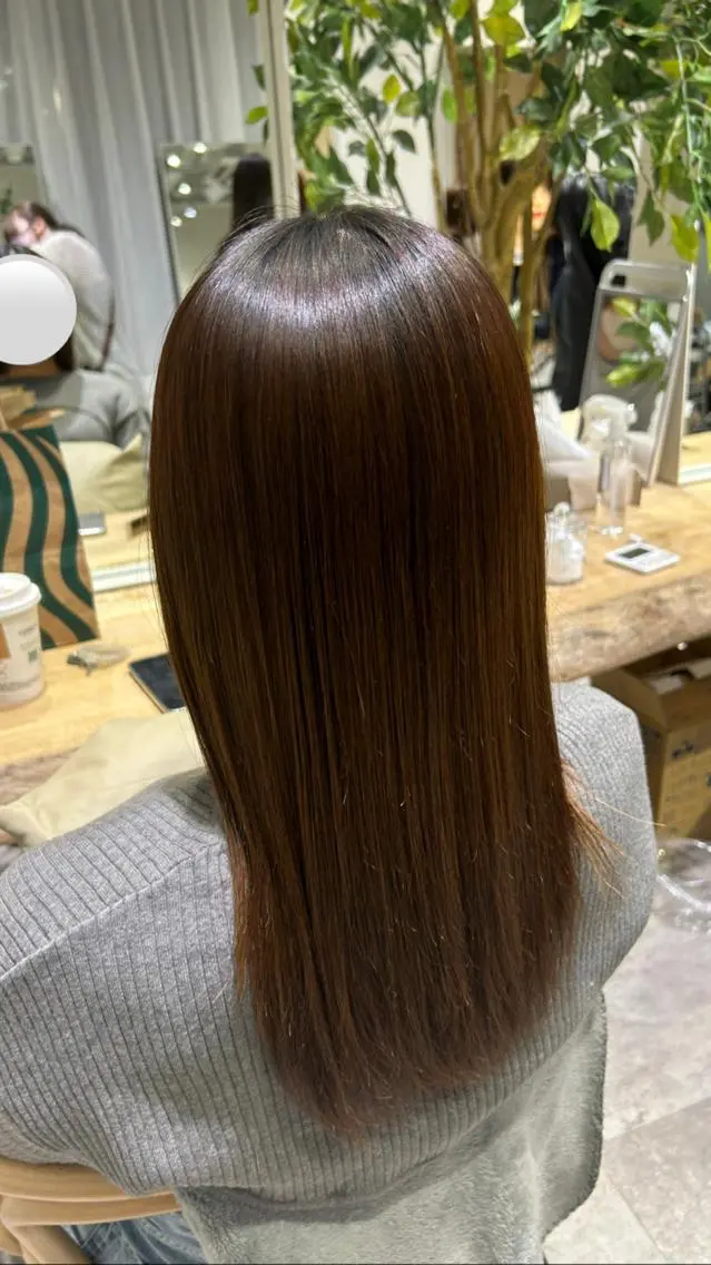 セミロング トリートメント wa kaのヘアスタイル