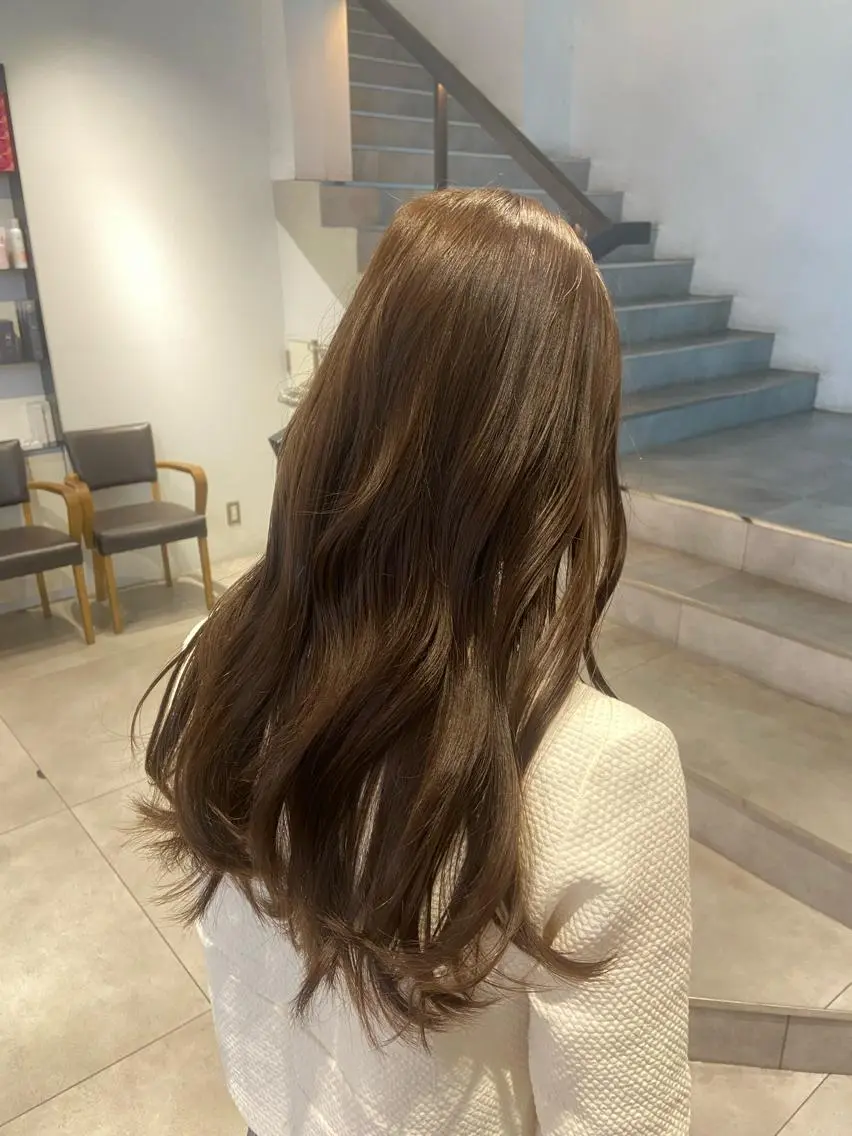ロング ヘアカラー 韓国ヘアメンズ・レデ ィース特化ミクのヘアスタイル