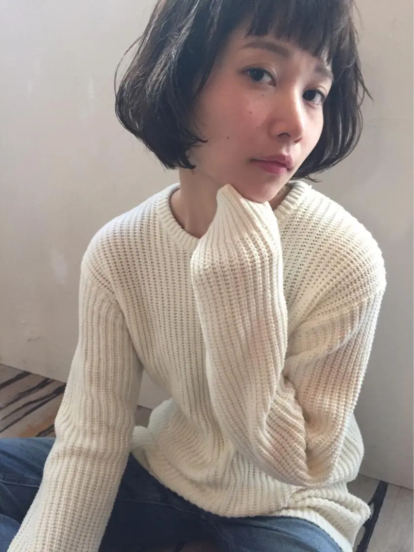 ショート 貫洞 大介のヘアスタイル