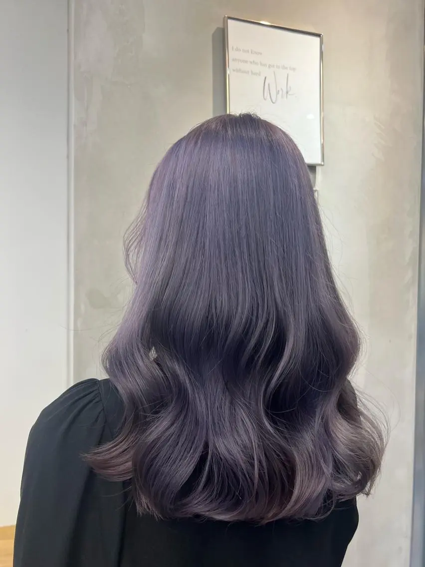 セミロング カット ヘアカラー トリートメント ♡可愛い艶髪特化♡ 艶髪先生のヘアスタイル