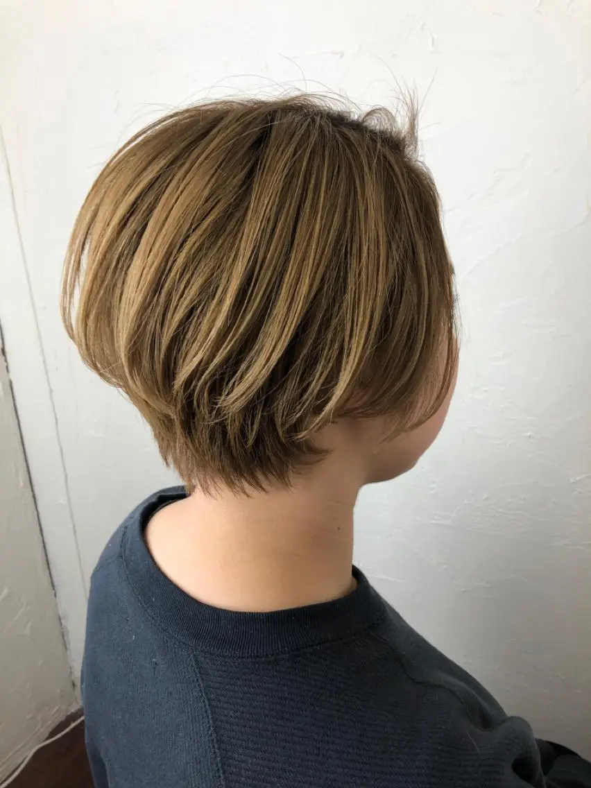 ショート カット 古山 勇太のヘアスタイル