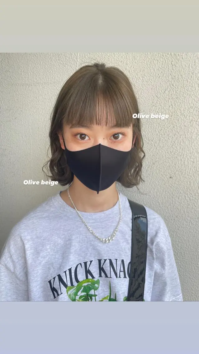 ショート カラー パーマ ヘアアレンジ メンズ キッズ ネイル マツエク・マツパ 透明感カラー・レイヤ ー🎀amika🎀のヘアスタイル
