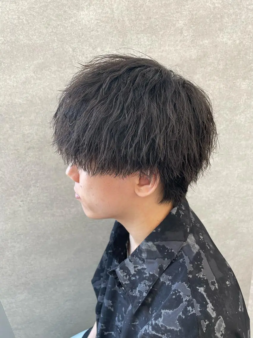 パーマ メンズ 曲がる縮毛矯正 🔥TAKUMA🔥のヘアスタイル