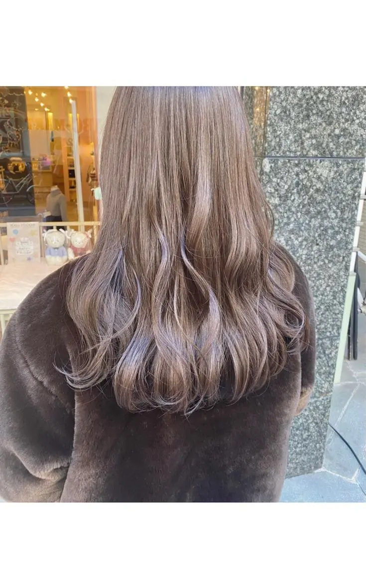セミロング カラー カット ヘアカラー マンツーマン半個室 tamuraのヘアスタイル
