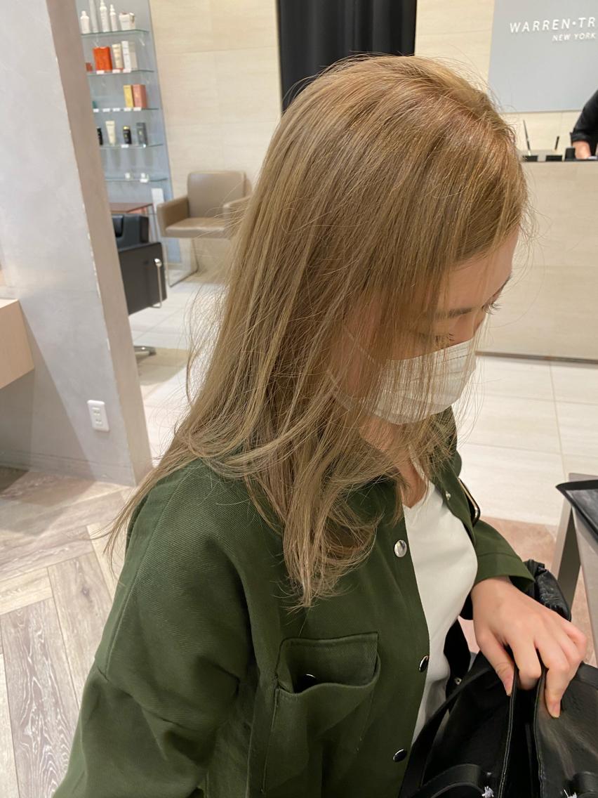セミロング TRENTE MILLEのヘアスタイル
