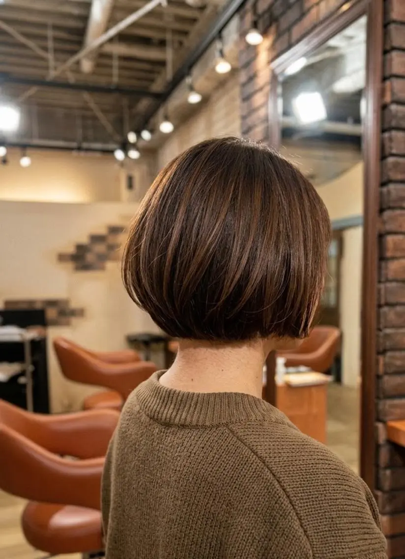 ミディアム ボブ flencia 丸 和博|カットのヘアスタイル