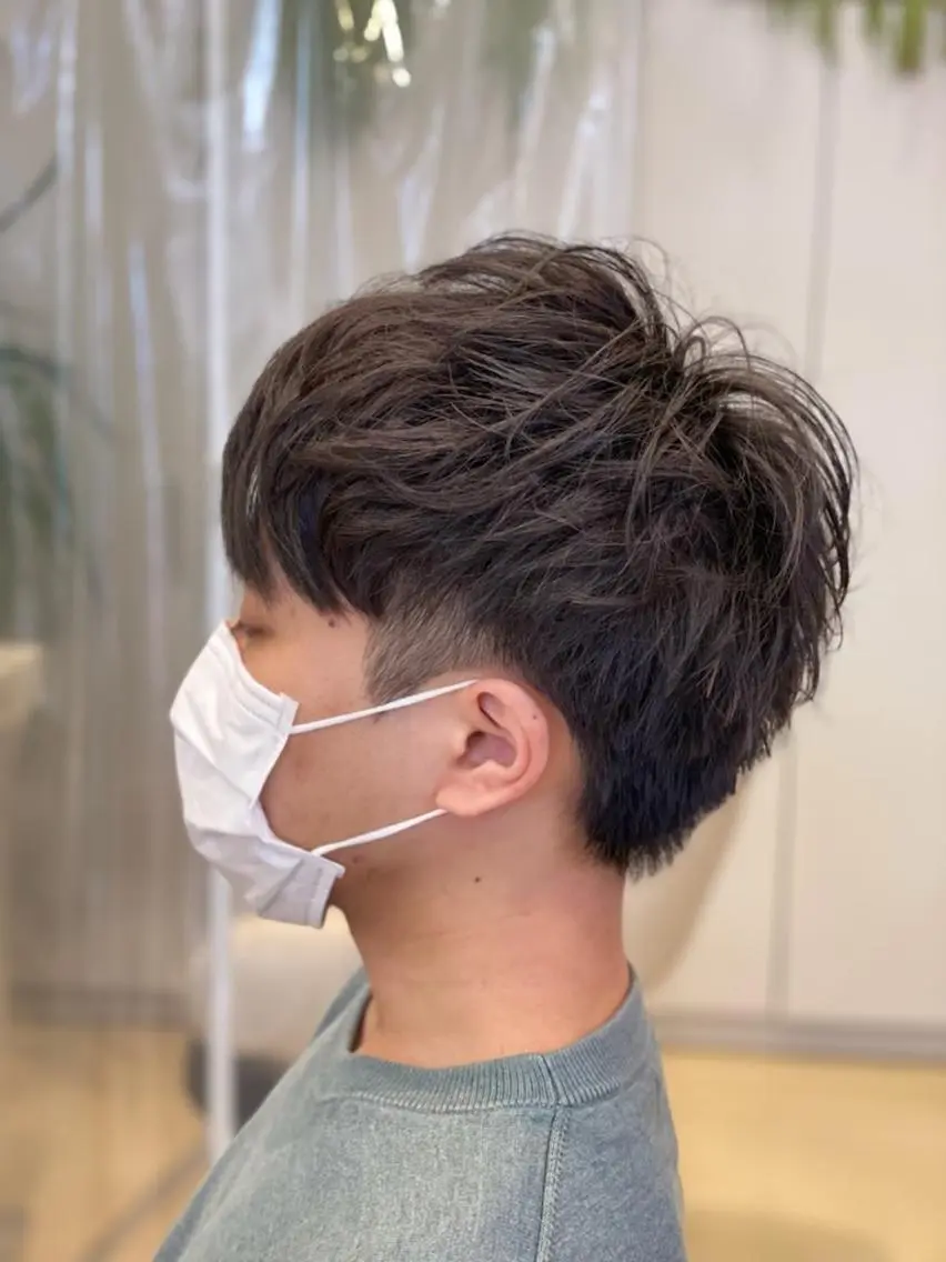 パーマ メンズ メンズパーマ Hair&Cafe Matty’sのヘアスタイル