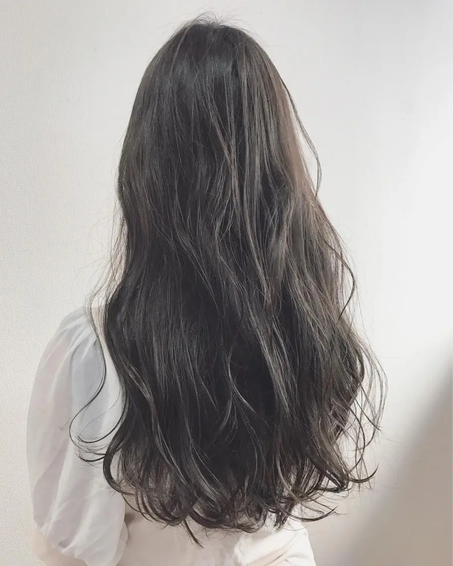 ロング カラー ヘアカラー 土畑 博矢のヘアスタイル