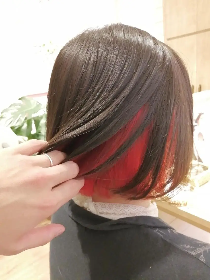 ミディアム カット ヘアカラー 木村 昇のヘアスタイル