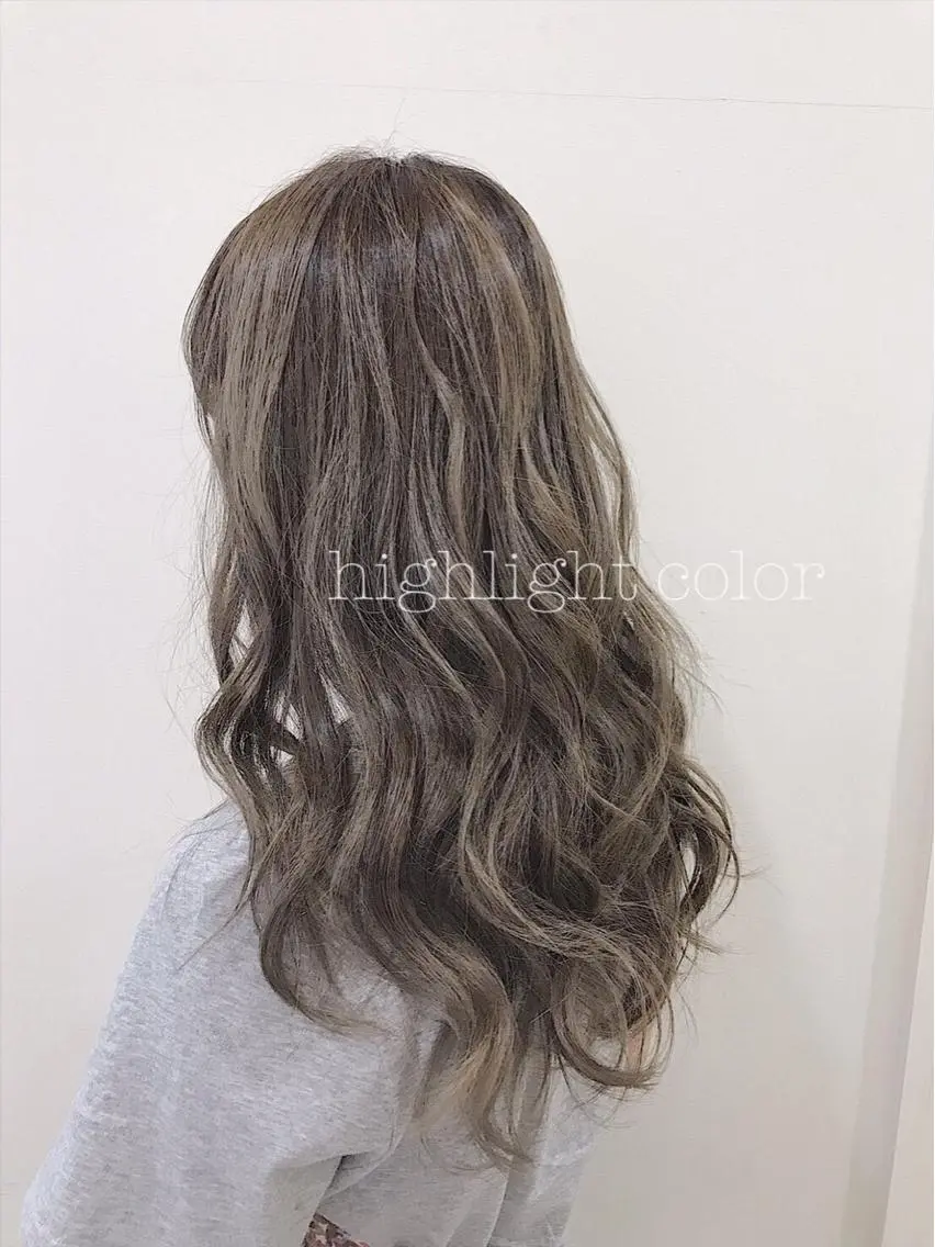 ロング カラー ヘアカラー トリートメント ぱつっとボブ/ 小野あかねのヘアスタイル