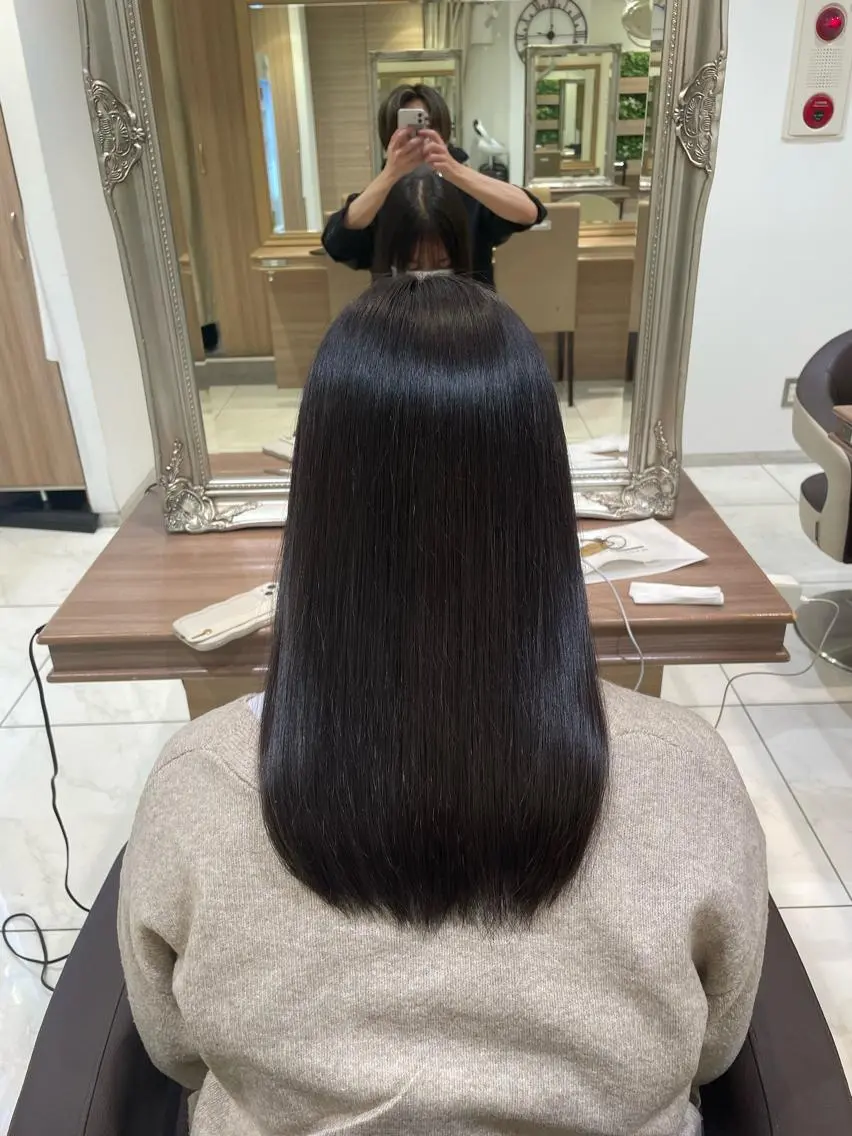 セミロング Armony青山店 松原大斗のヘアスタイル