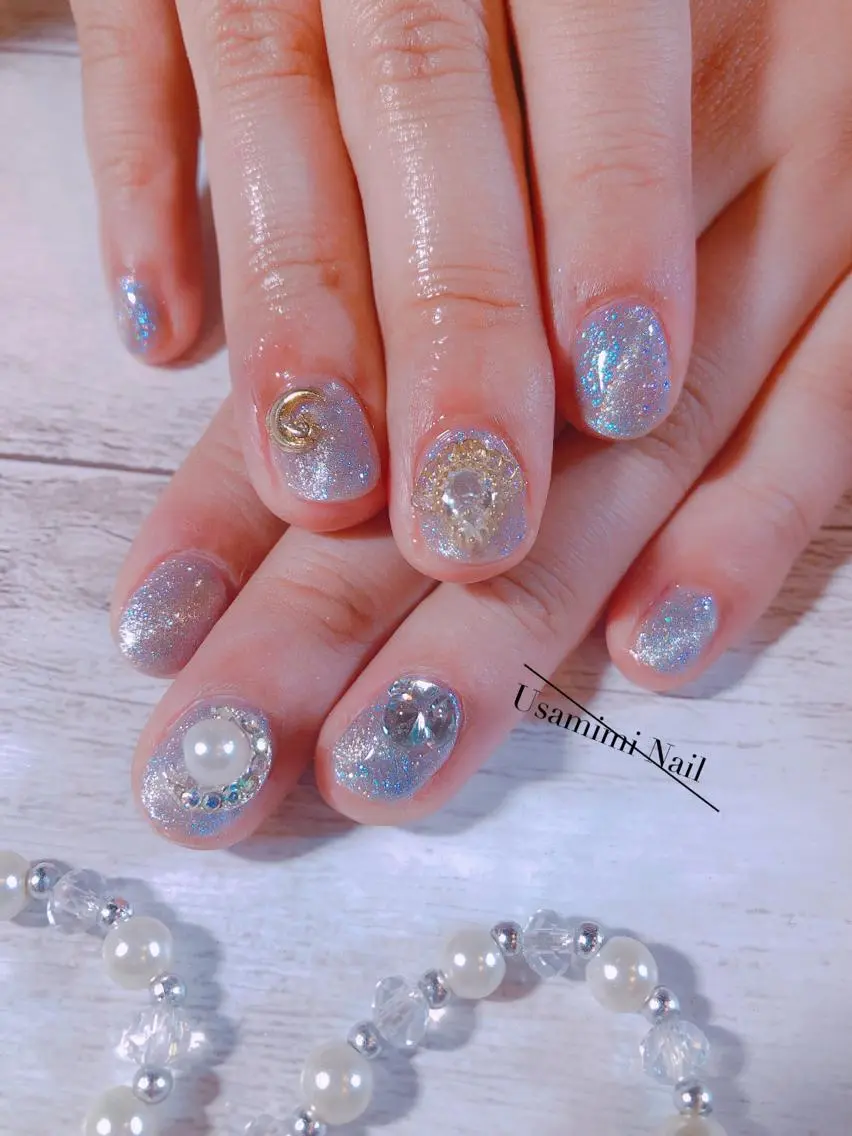ネイル ハンドネイル USAMiMi 🐰💕のネイルデザイン