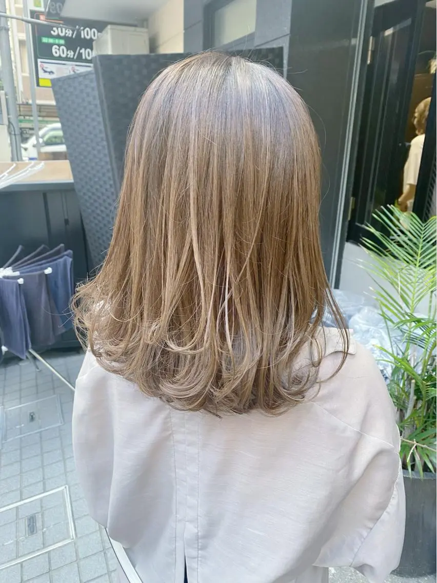 カラー カット ヘアカラー トリートメント 中富 🍪みなのヘアスタイル