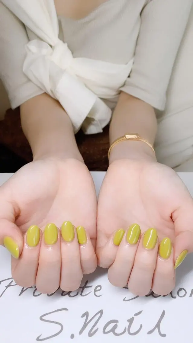 ネイル 西大分S.Nail 𓏲⋆🪸.⋆⸜🫧のネイルデザイン