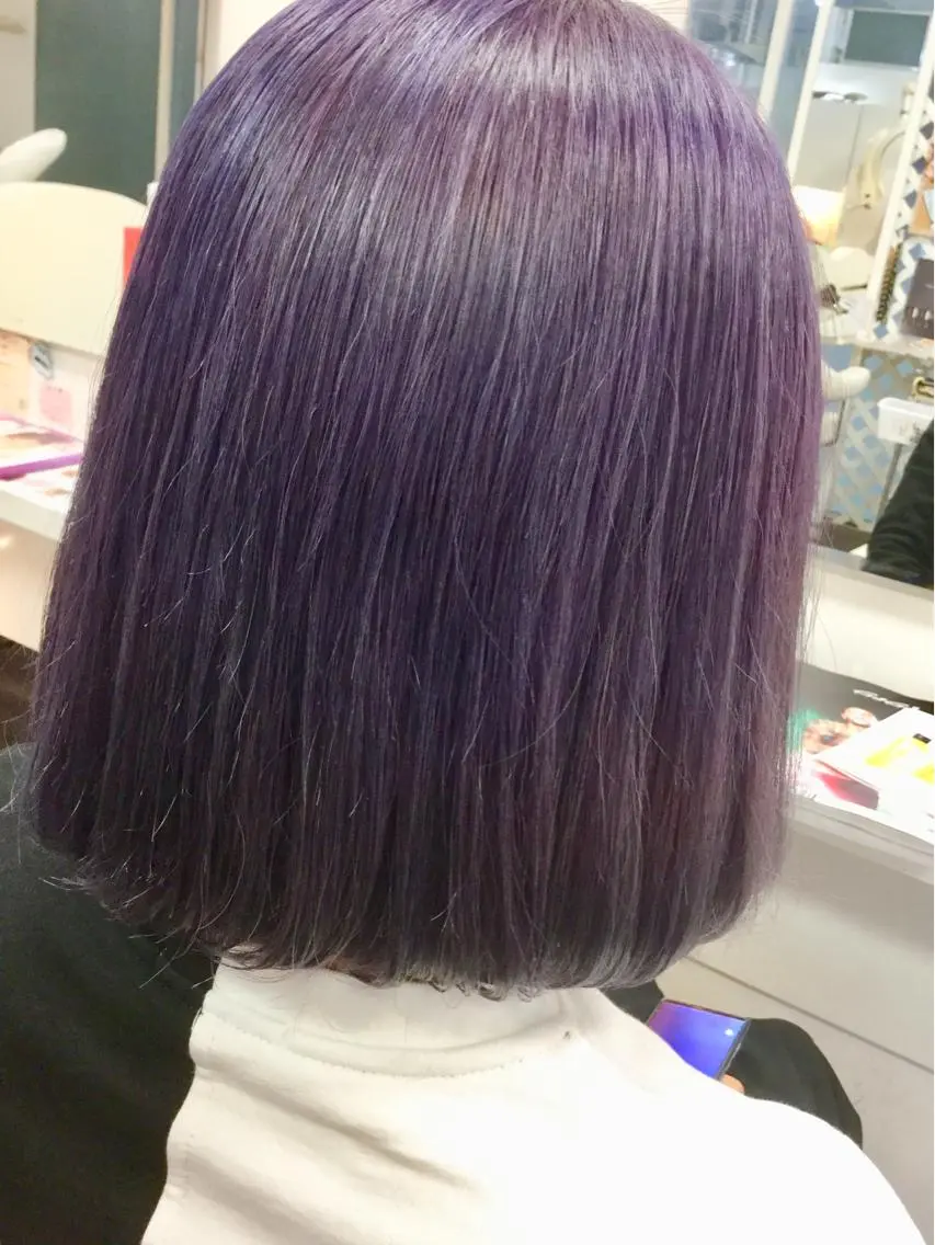 ミディアム カラー カット ヘアカラー 名駅★シールエクステ ☆ブリーチ★加藤のヘアスタイル